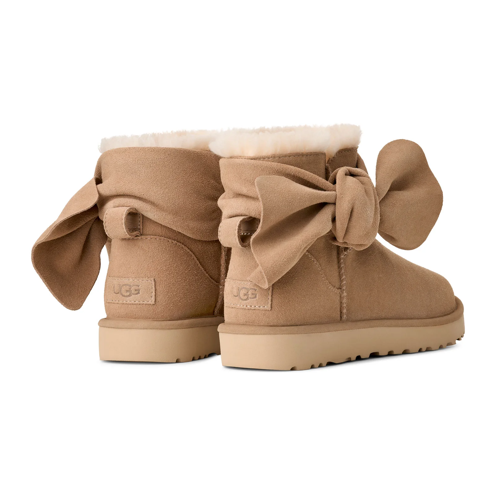 UGG® Classic Mini Bow (Women) - Sand - Image 4