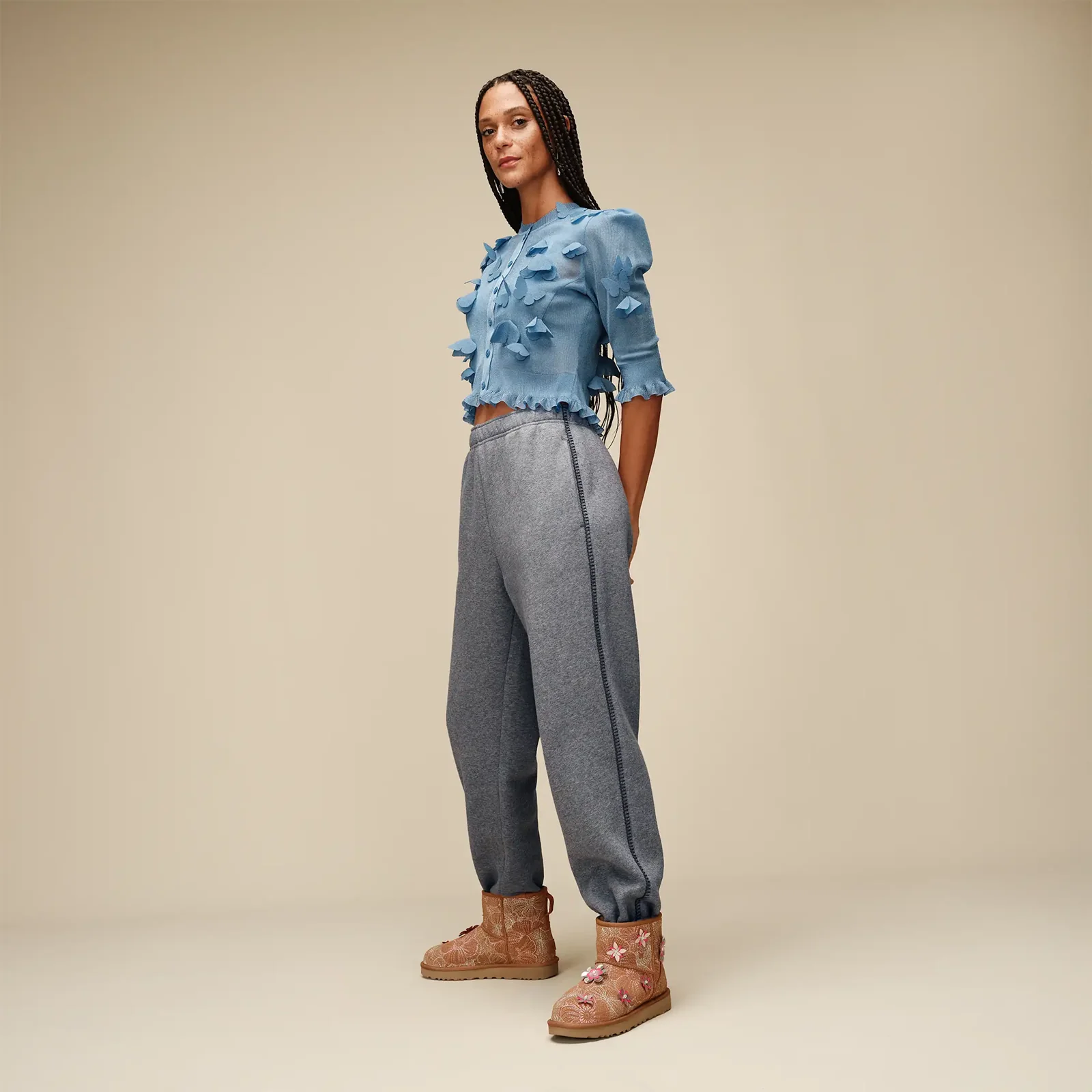 UGG® Classic Sweatpant (Women) - Medium Grey Heather - Image 7