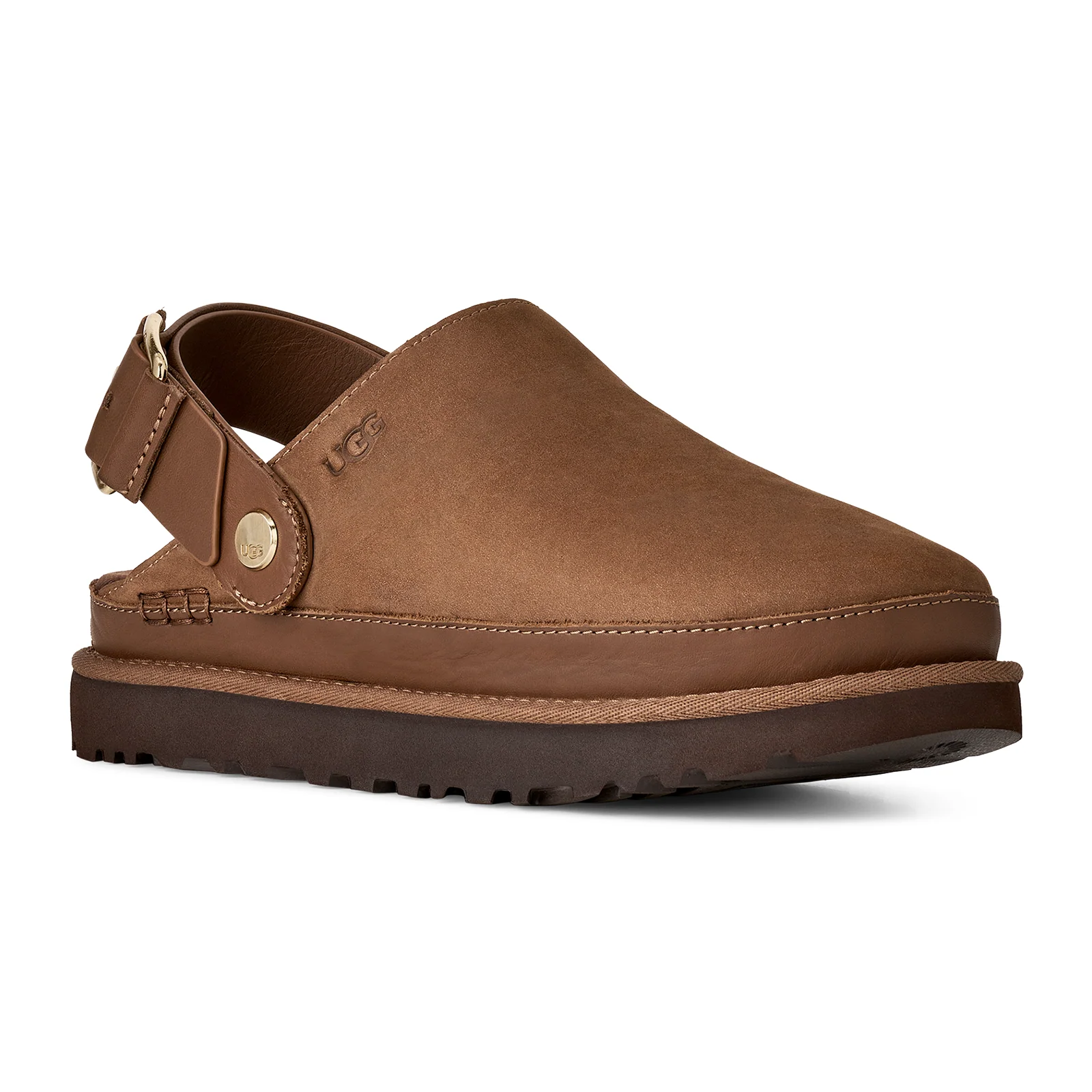 UGG® GoldenStar Villa Clog (Women) - Dark Chestnut - Image 3