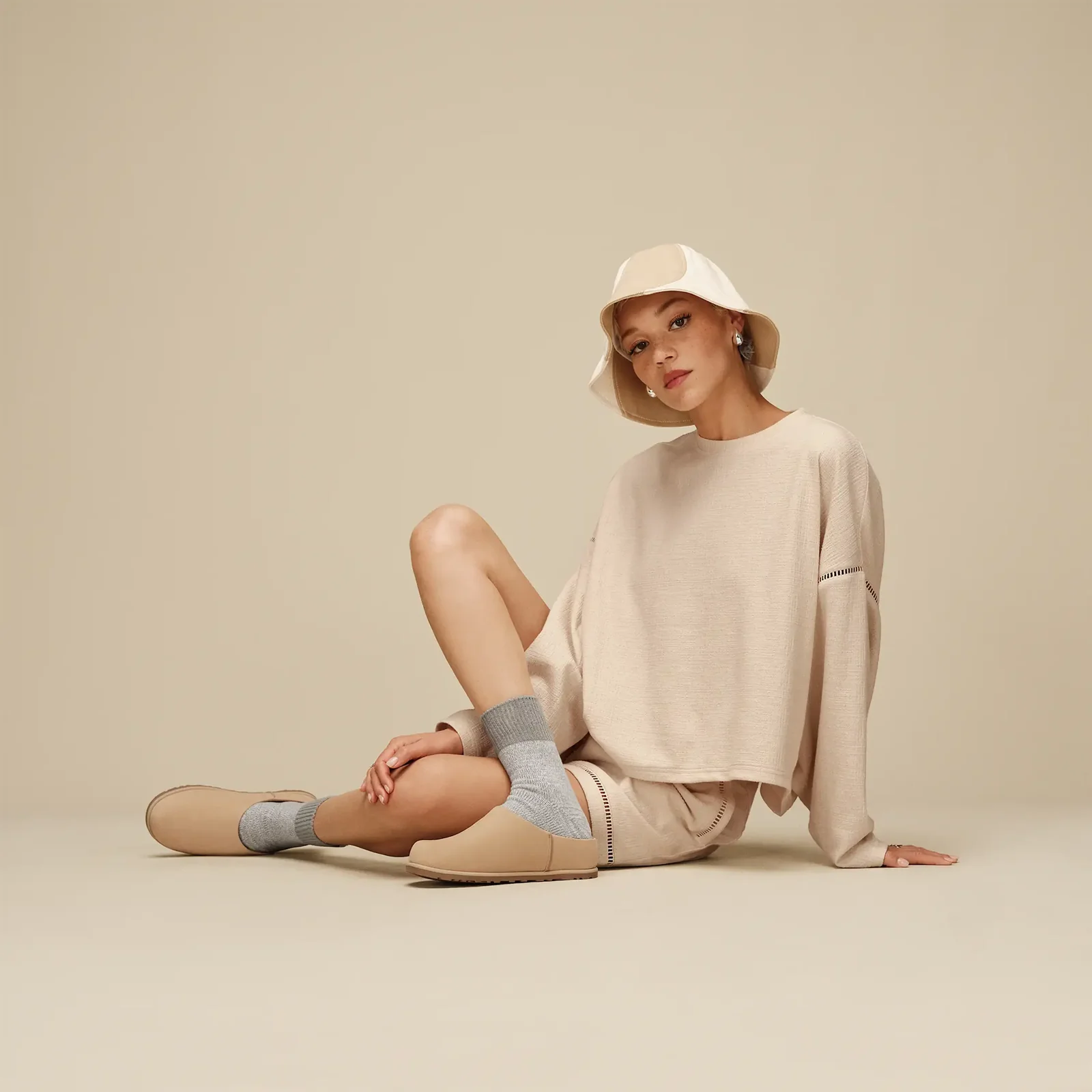 UGG® Hayvie Crewneck (Women) - Cream - Image 5