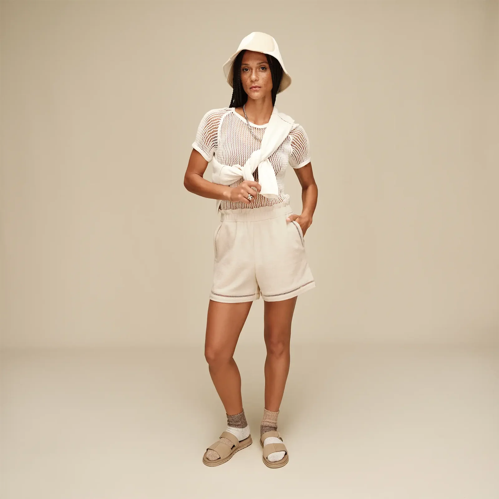UGG® Jhene Quarter (Women) - Dense Smoke Multi - Image 3