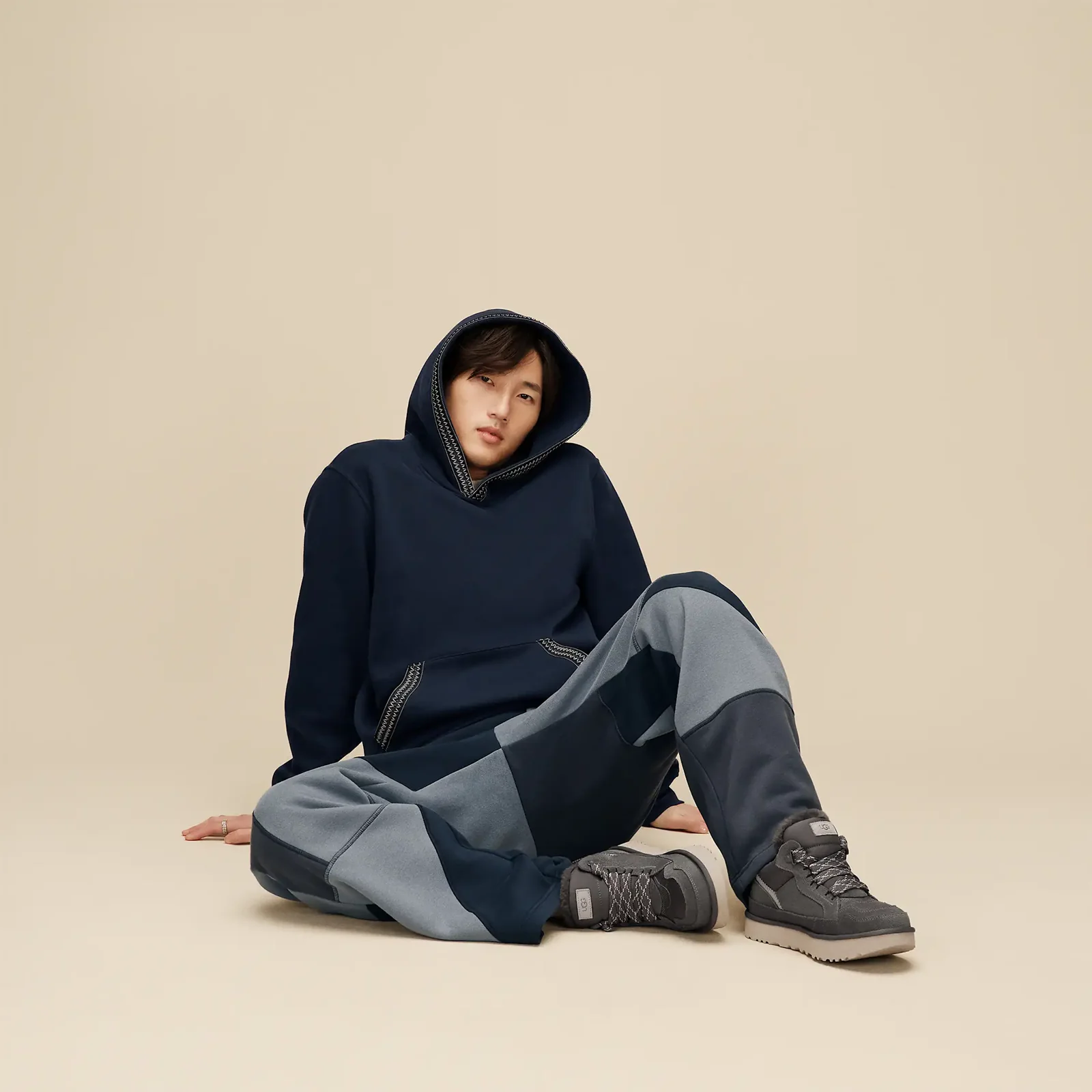 UGG® Lowmel (Men) - Charcoal/Goat - Image 8