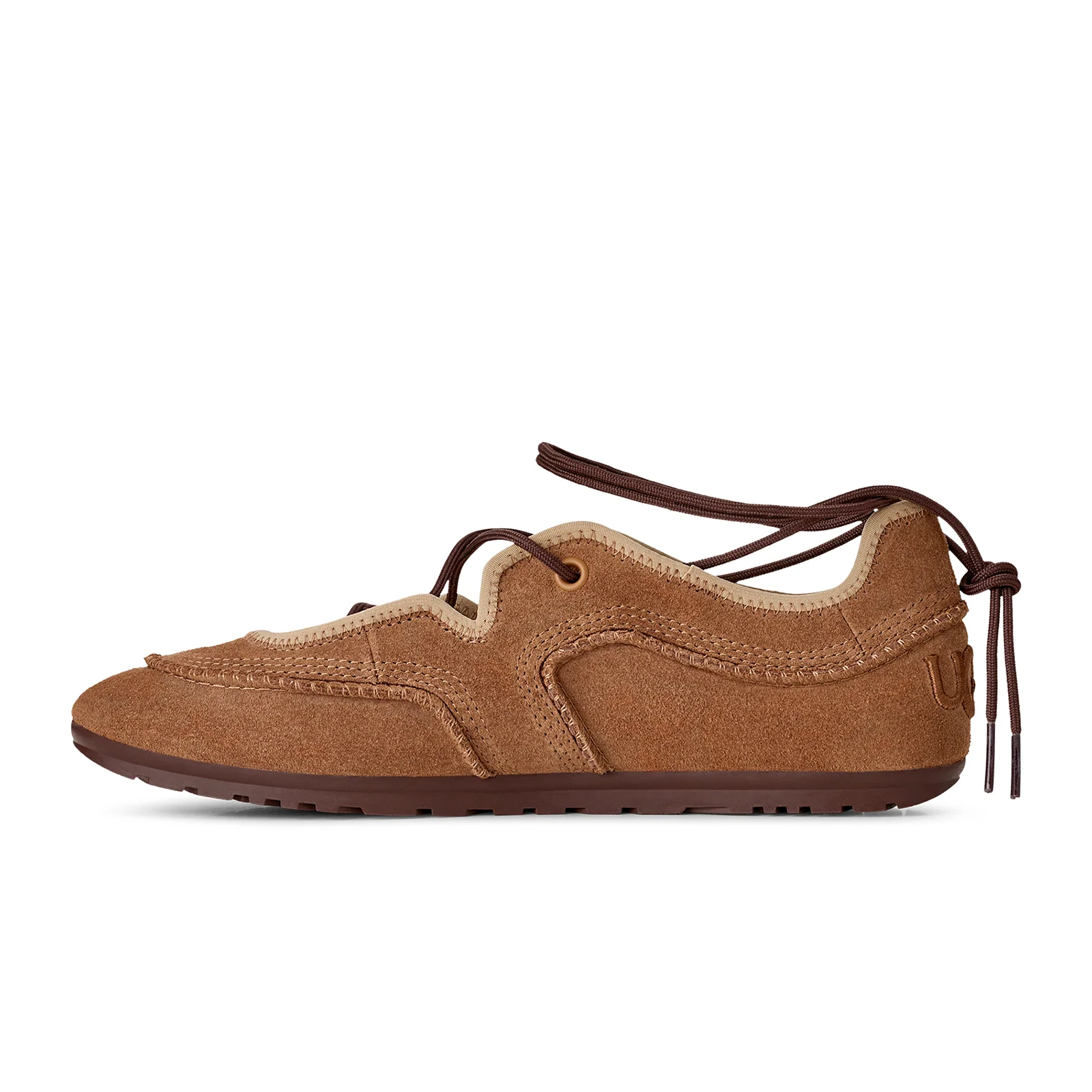 UGG® Quill Ballet Sneaker (Women) - Chestnut/Sand - Image 2