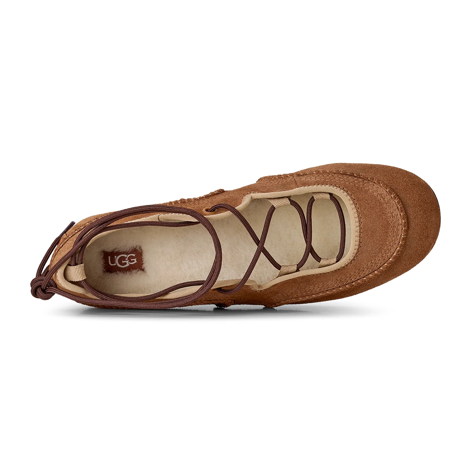 UGG® Quill Ballet Sneaker (Women) - Chestnut/Sand - Image 5