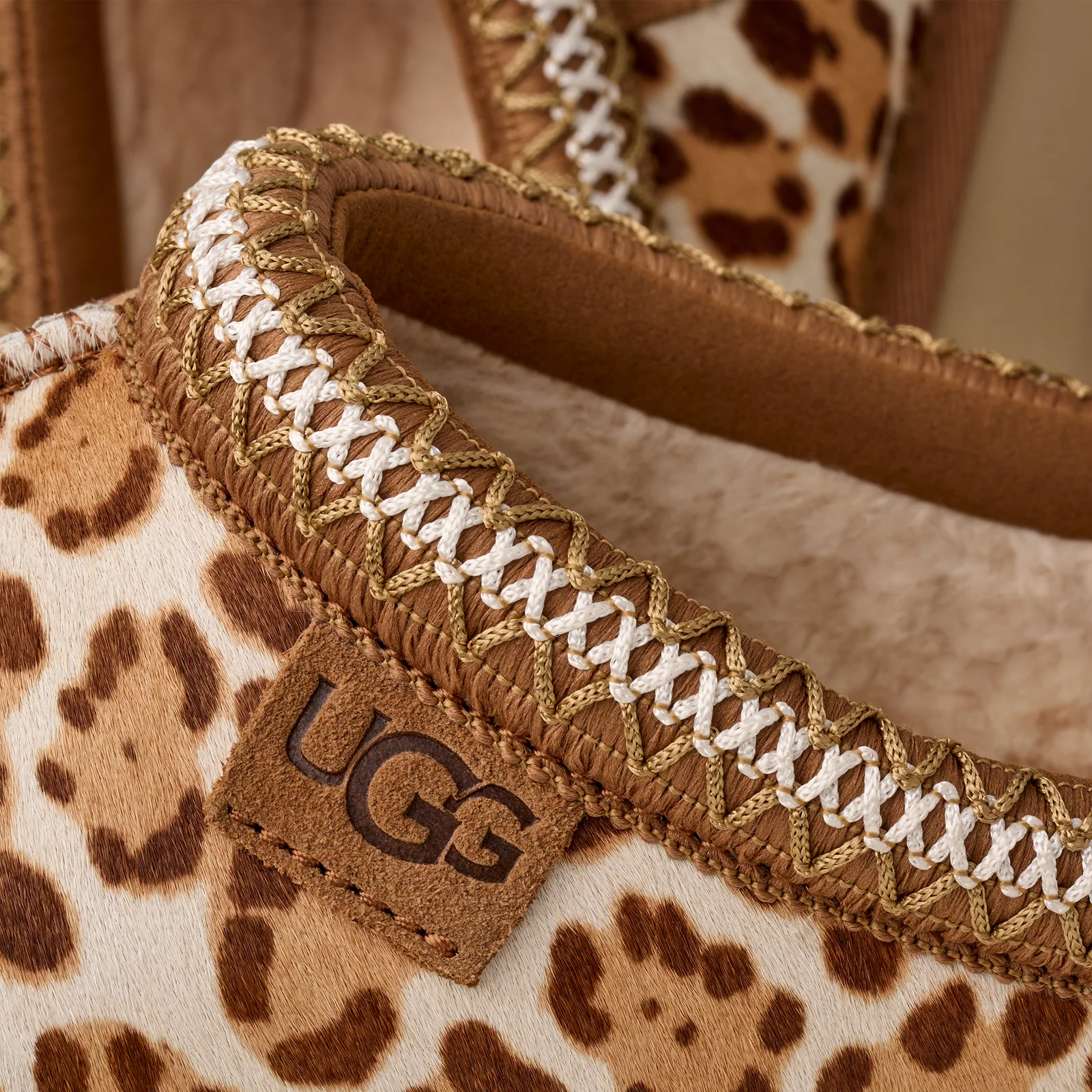 UGG® Tazz Plains (Women) - Felicity Leopard Jasmine - Image 7