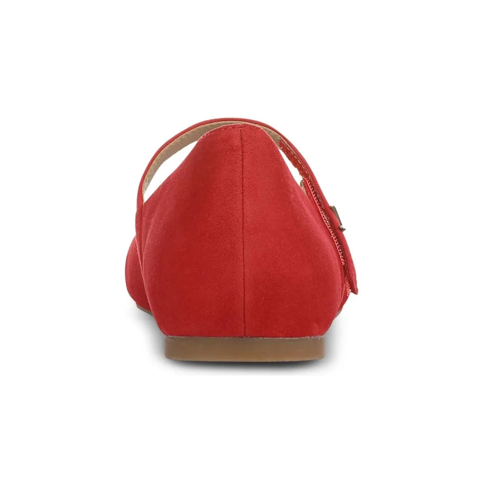 Vionic Alameda Mary Jane Flat (Women) - Red Suede - Image 4
