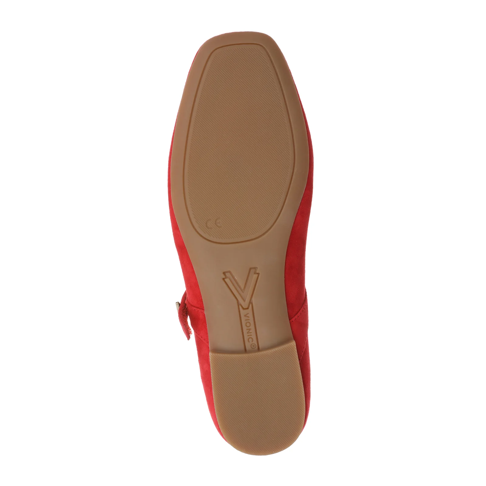 Vionic Alameda Mary Jane Flat (Women) - Red Suede - Image 5