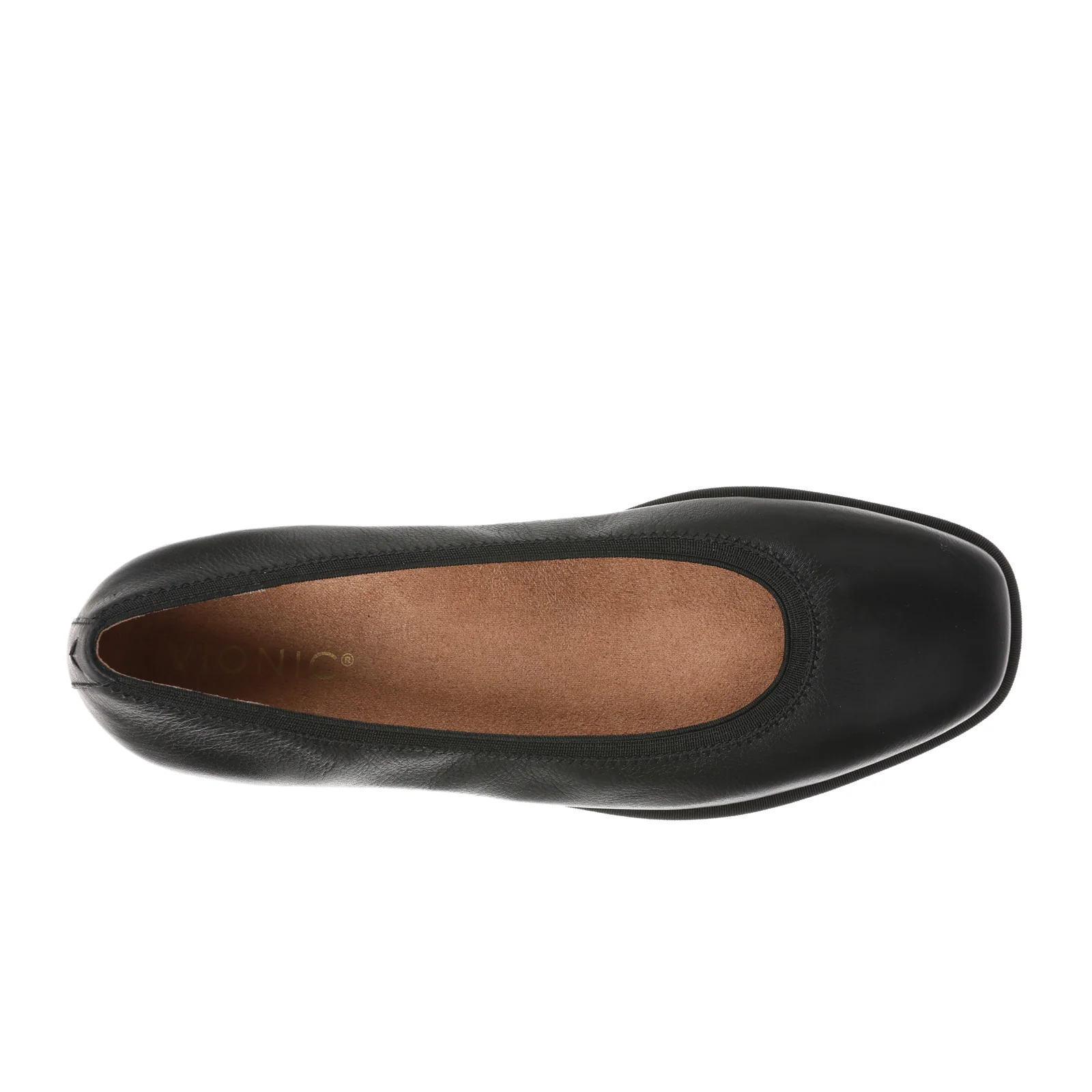 Vionic Caroll 2.0 Ballet Flat (Women) - Black Leather - Image 4