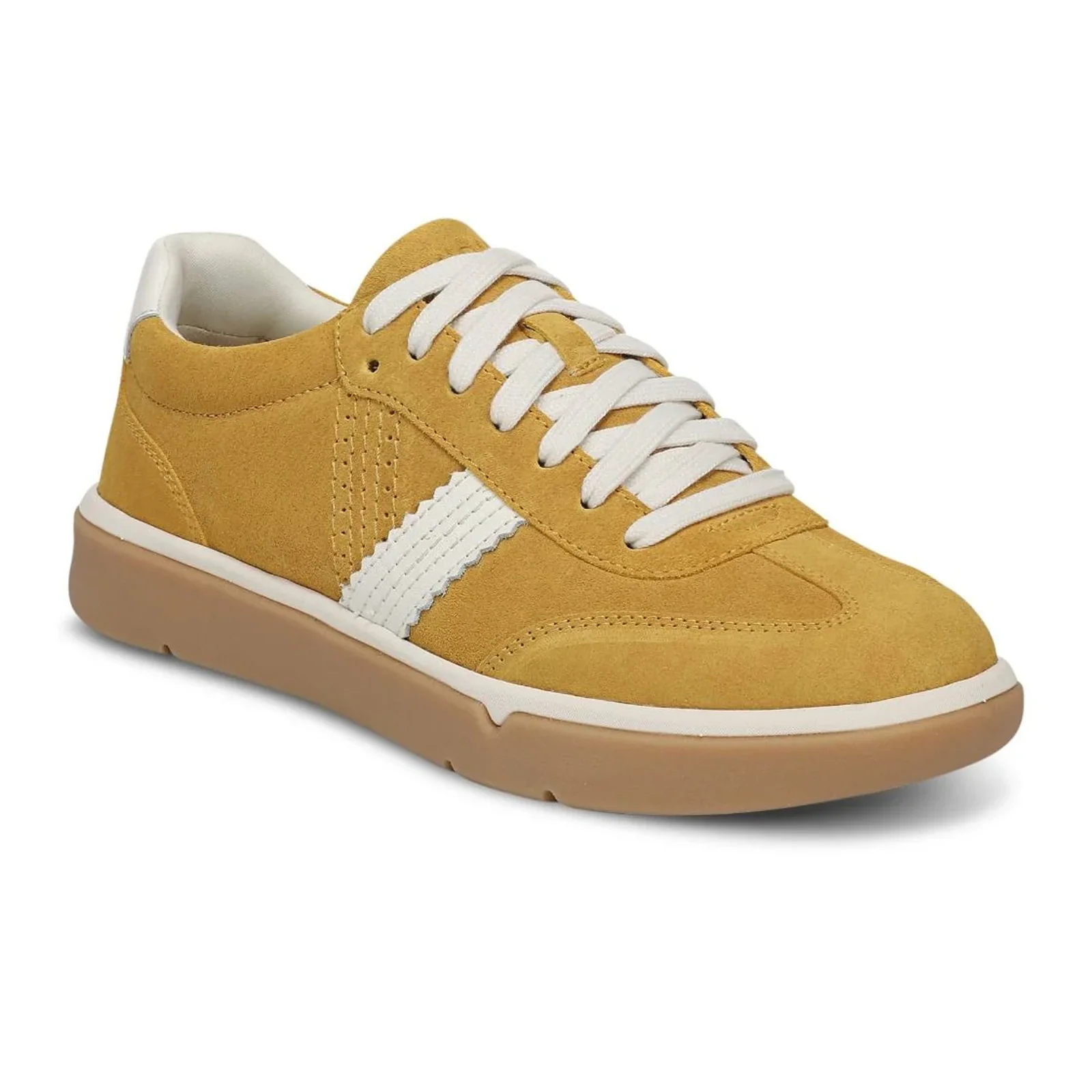 Vionic City Walk Sneaker (Women) - Dijon Suede