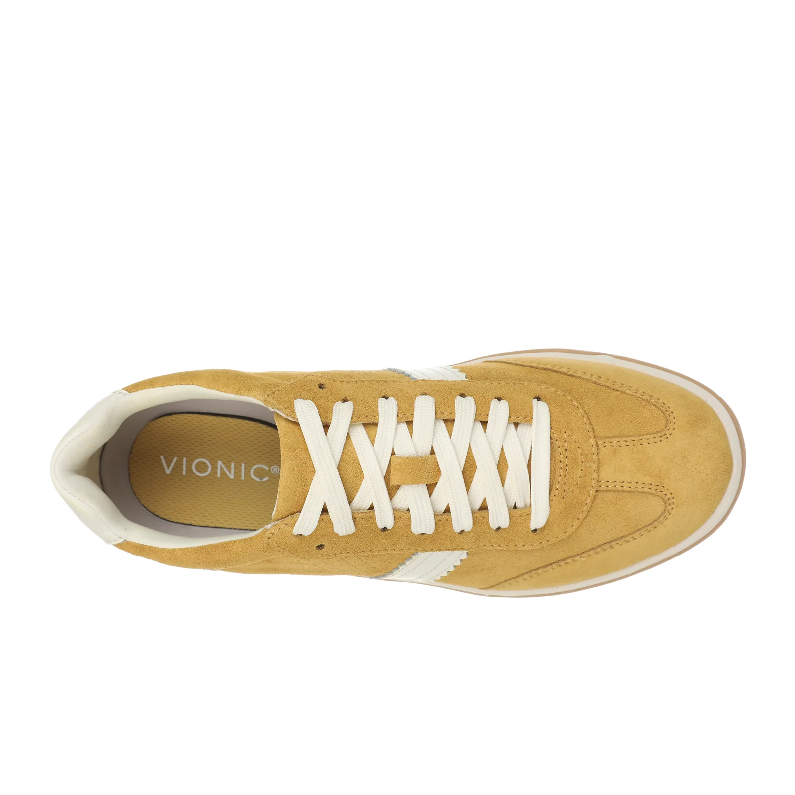 Vionic City Walk Sneaker (Women) - Dijon Suede - Image 4