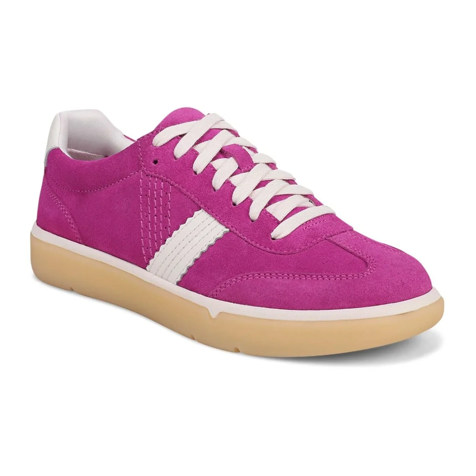 Vionic City Walk Sneaker (Women) - Rose Violet Suede