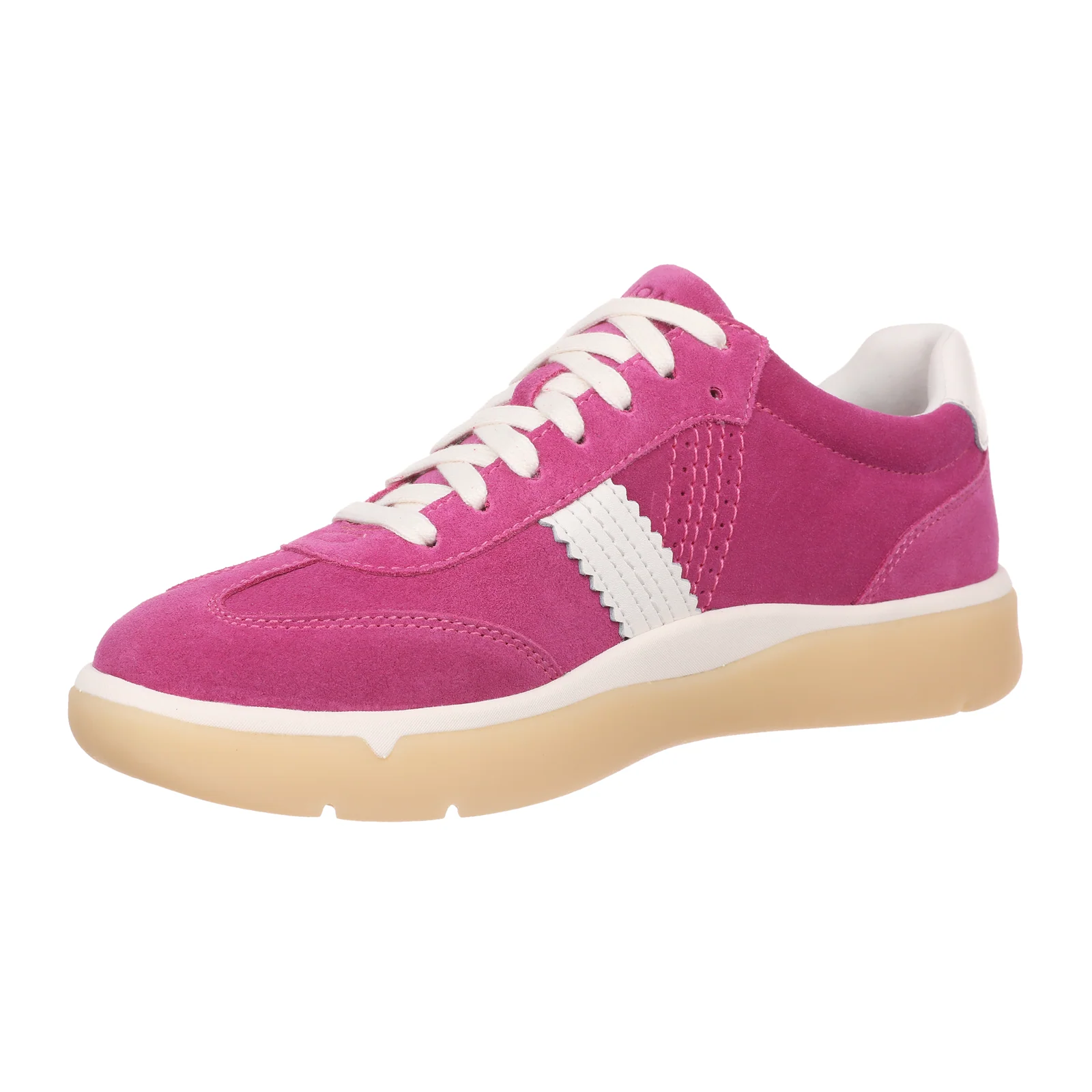 Vionic City Walk Sneaker (Women) - Rose Violet Suede - Image 2