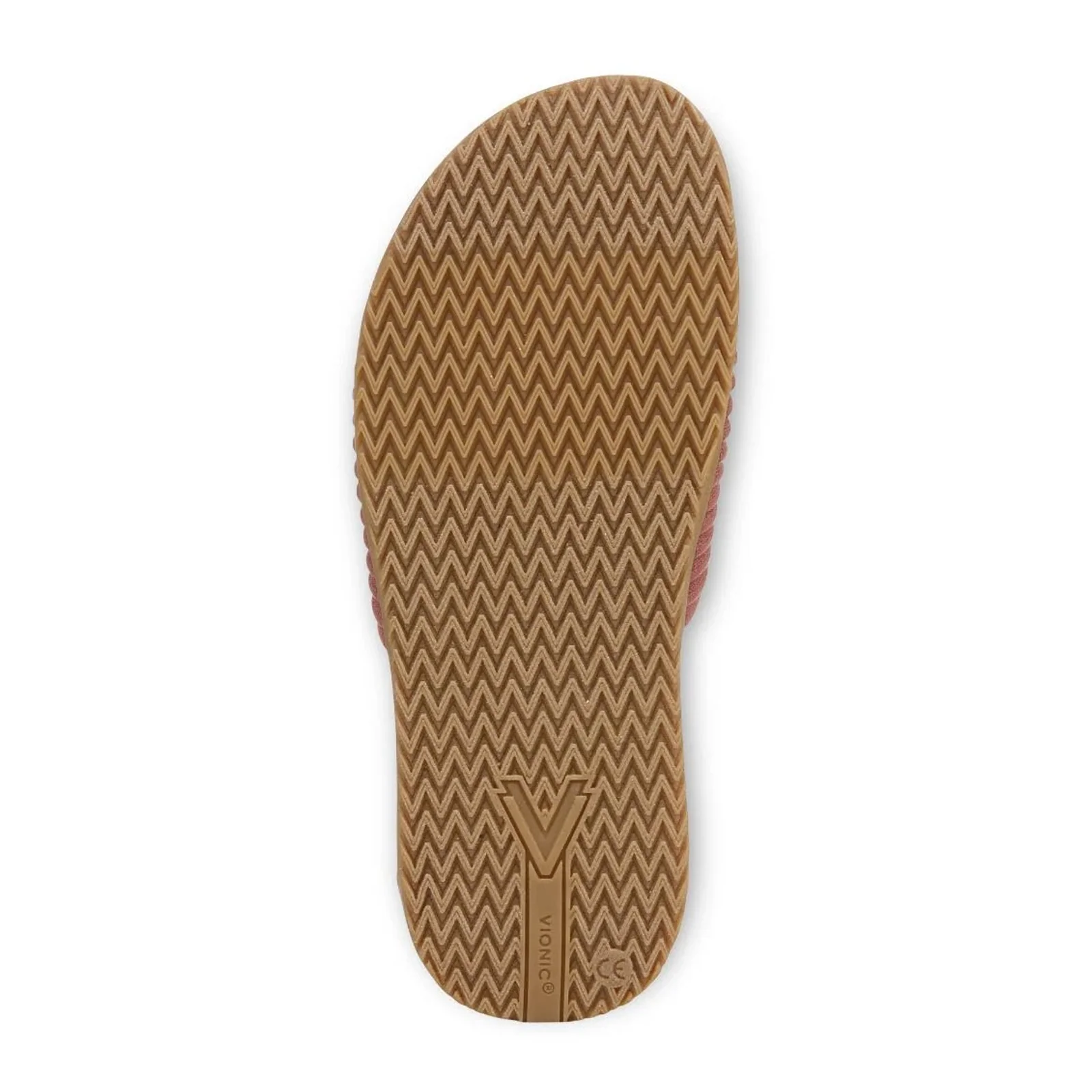 Vionic Evie Knit Slide Sandal (Women) - Withered Rose - Image 7