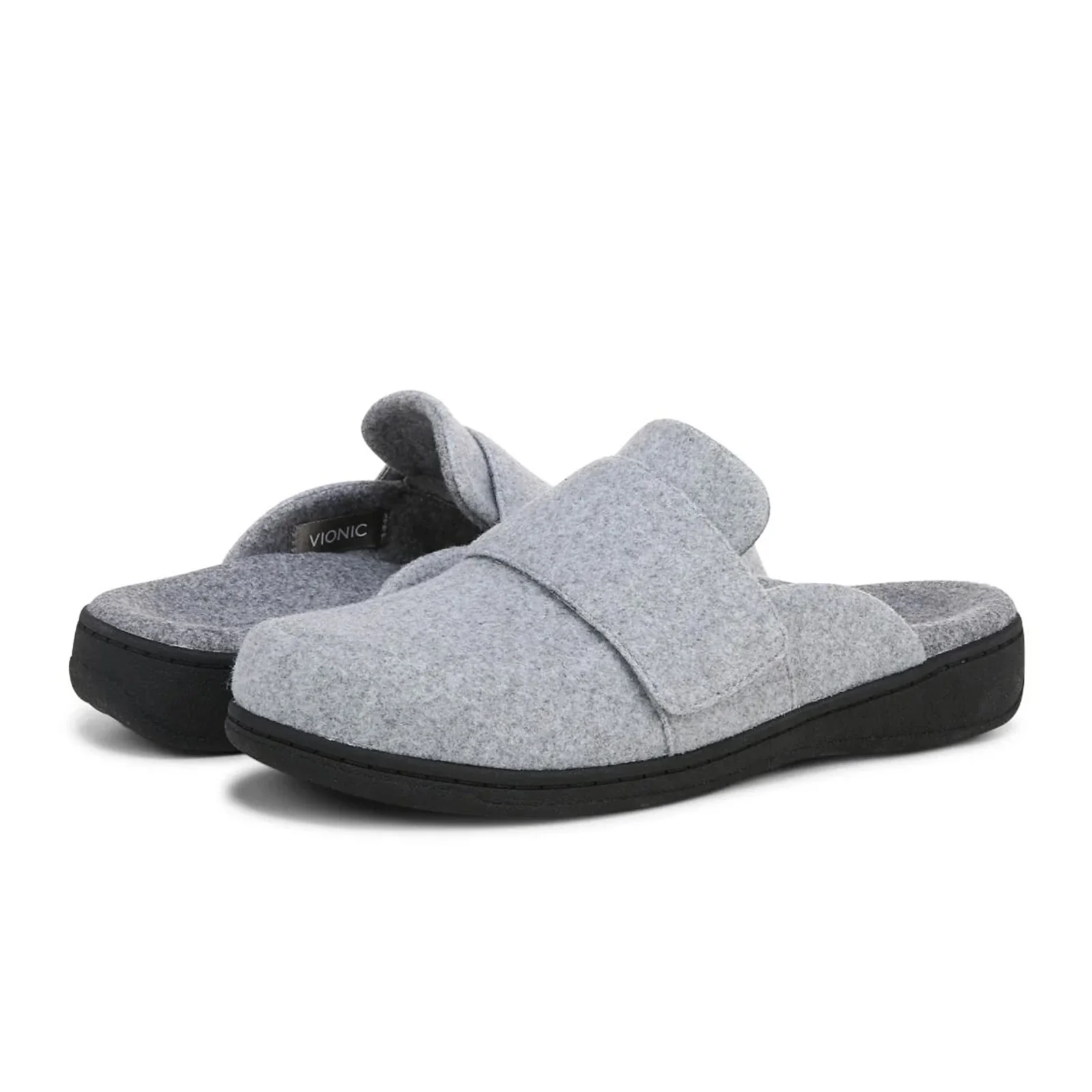 Vionic Gemma II Slipper (Women) - Light Grey Fabric - Image 4