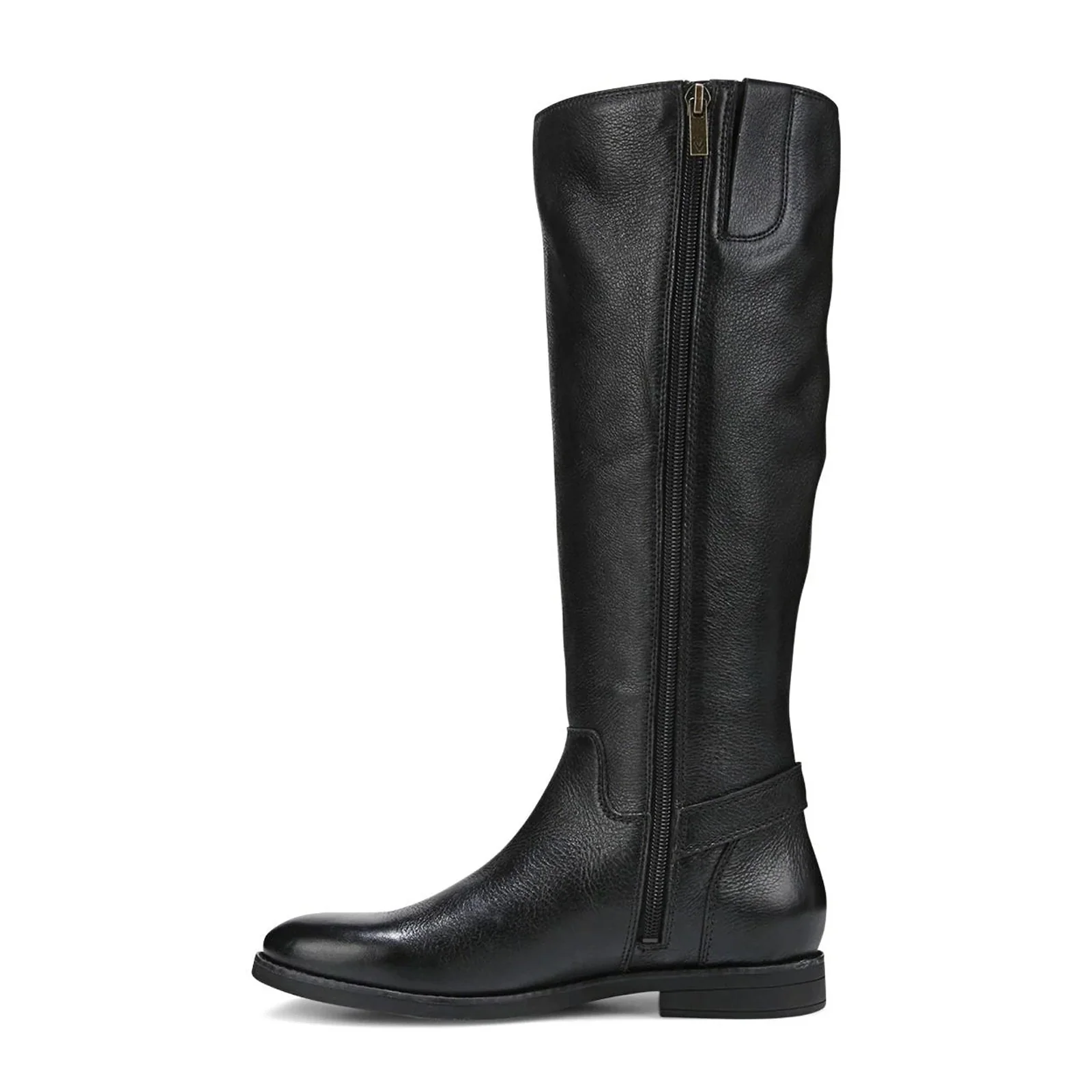 Vionic Rochelle Tall Wide Calf Boot (Women) - Black Leather - Image 2