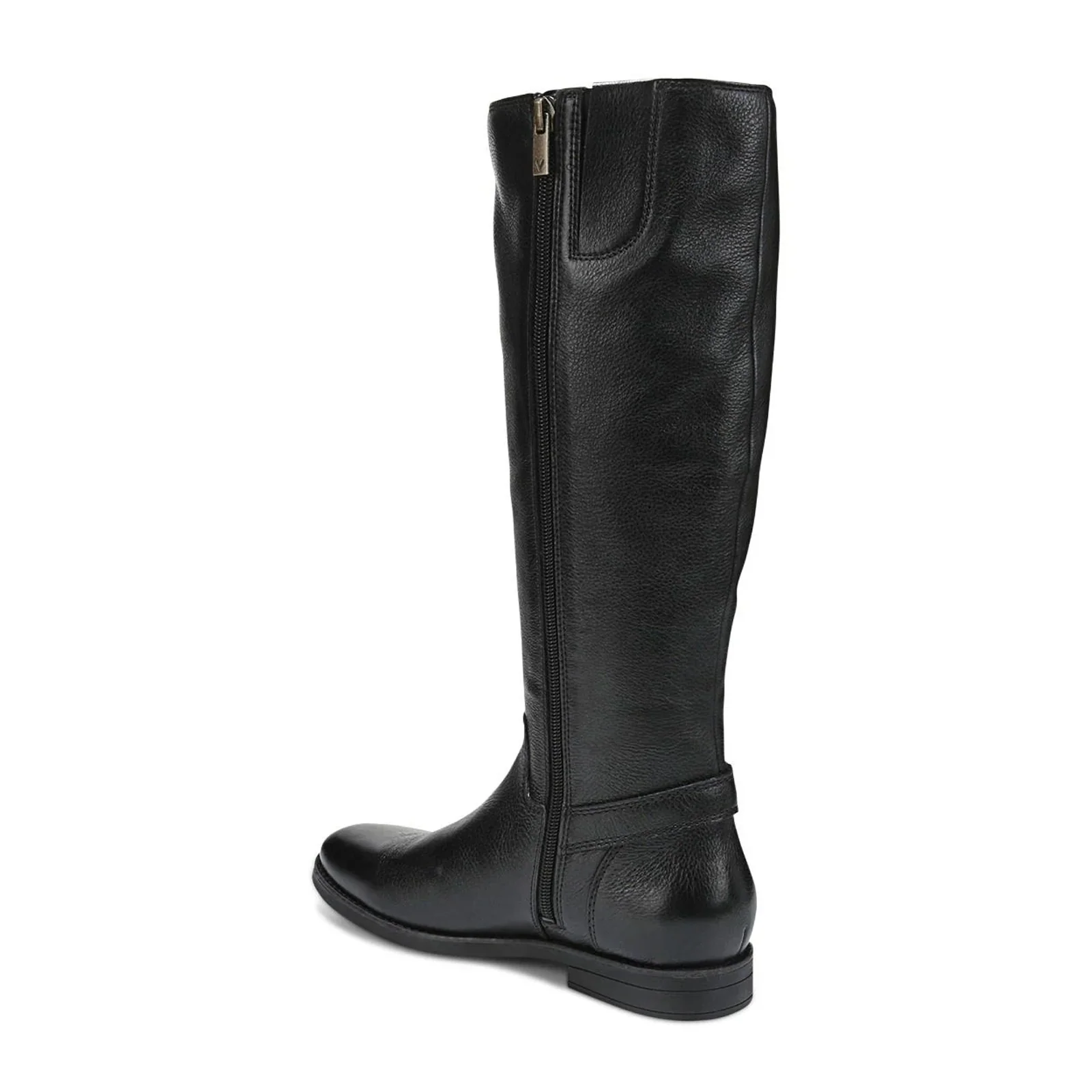 Vionic Rochelle Tall Wide Calf Boot (Women) - Black Leather - Image 3