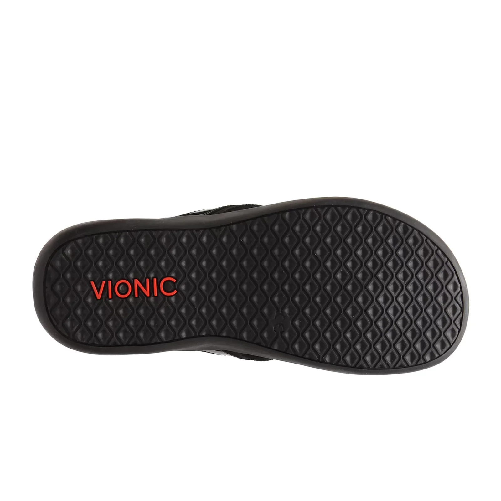 Vionic Tide Sandal (Women) - Black Patent Webbing - Image 4