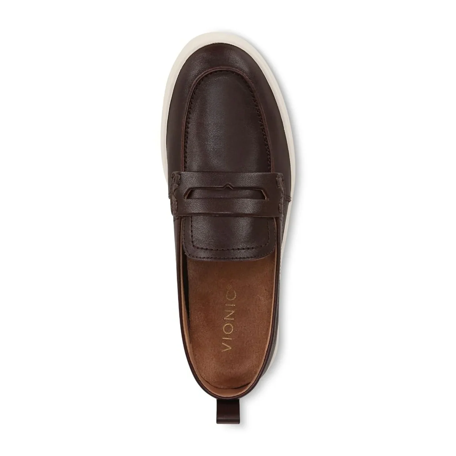 Vionic Uptown Loafer (Women) - Dark Brown Leather - Image 6