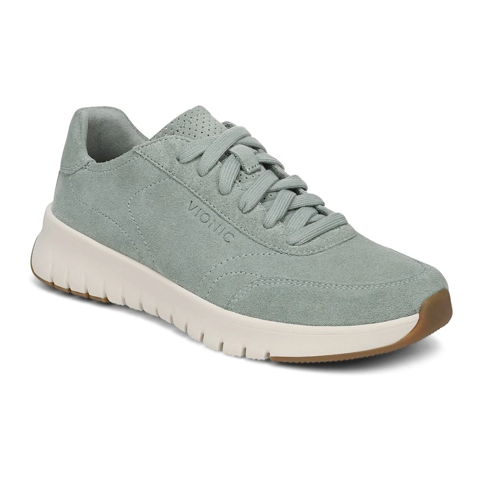 Vionic Uptown Sneaker (Women) - Iceburg Green Suede