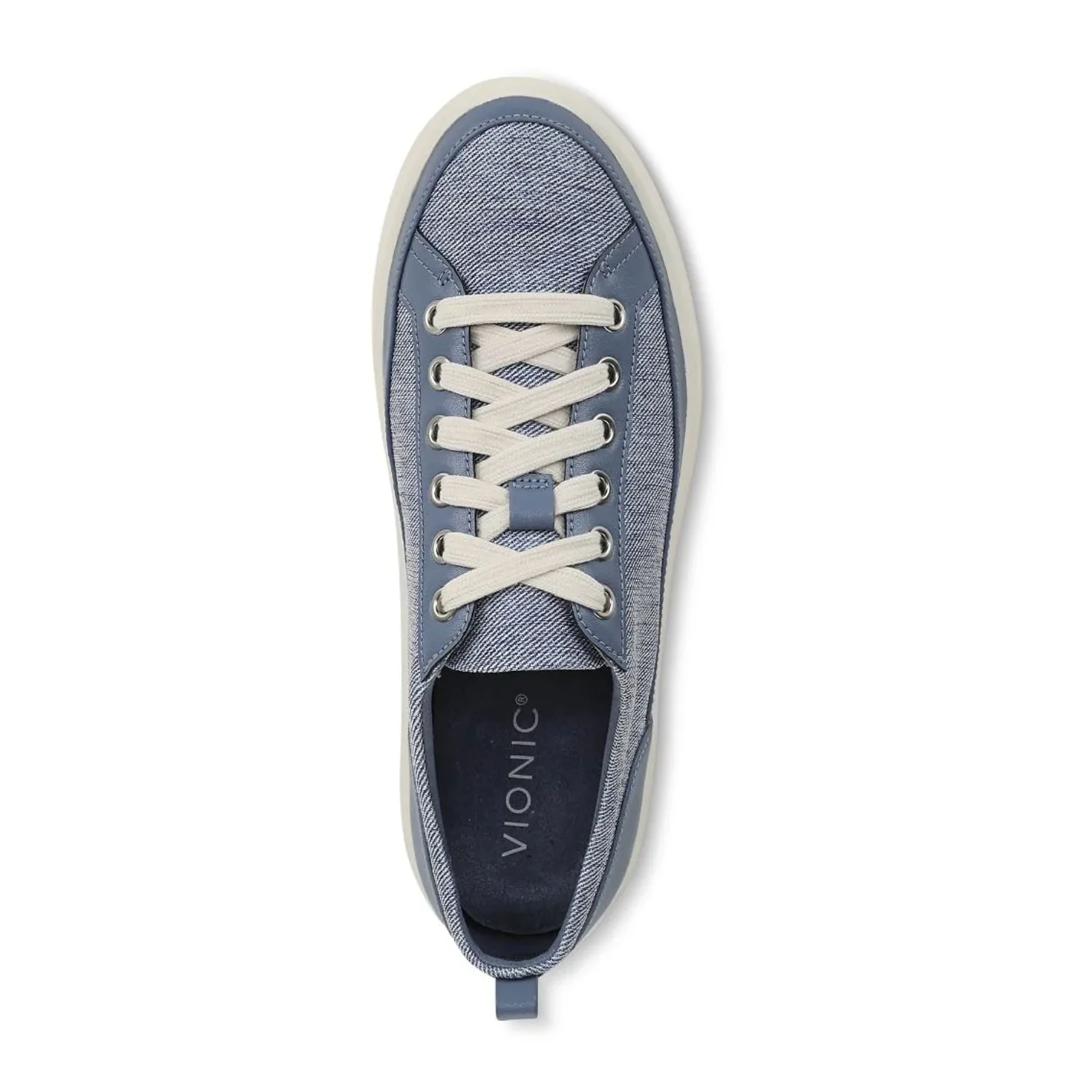 Vionic Winny Sneaker (Women) - Pacific Blue Canvas - Image 7