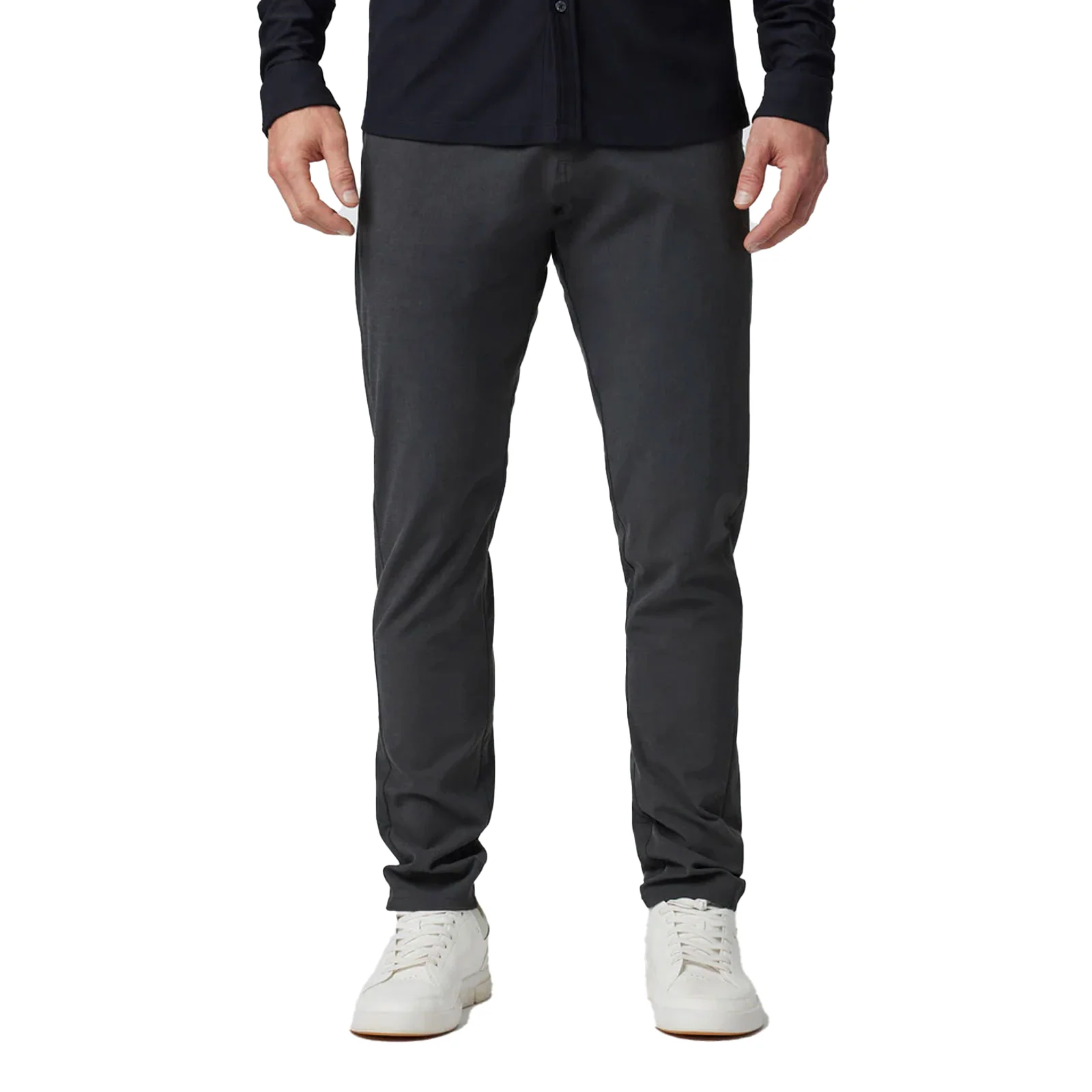 Vuori Aim Athletic Slim Fit 32" Pant (Men) - Charcoal - Image 2