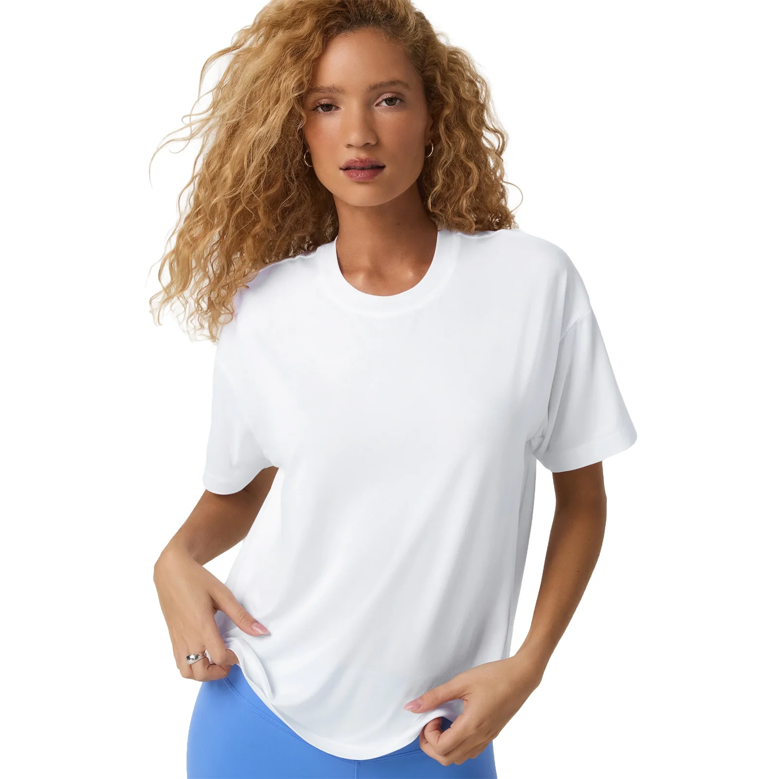 Vuori Energy Tee Long (Women) - White