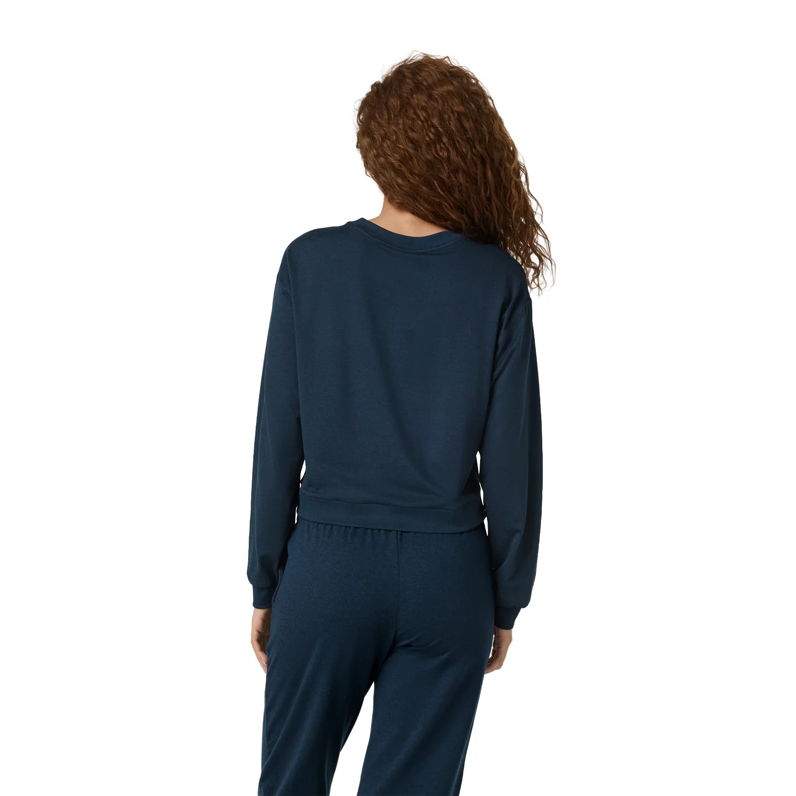 Vuori Halo Modern Crew (Women) - Blue Coast Heather - Image 2