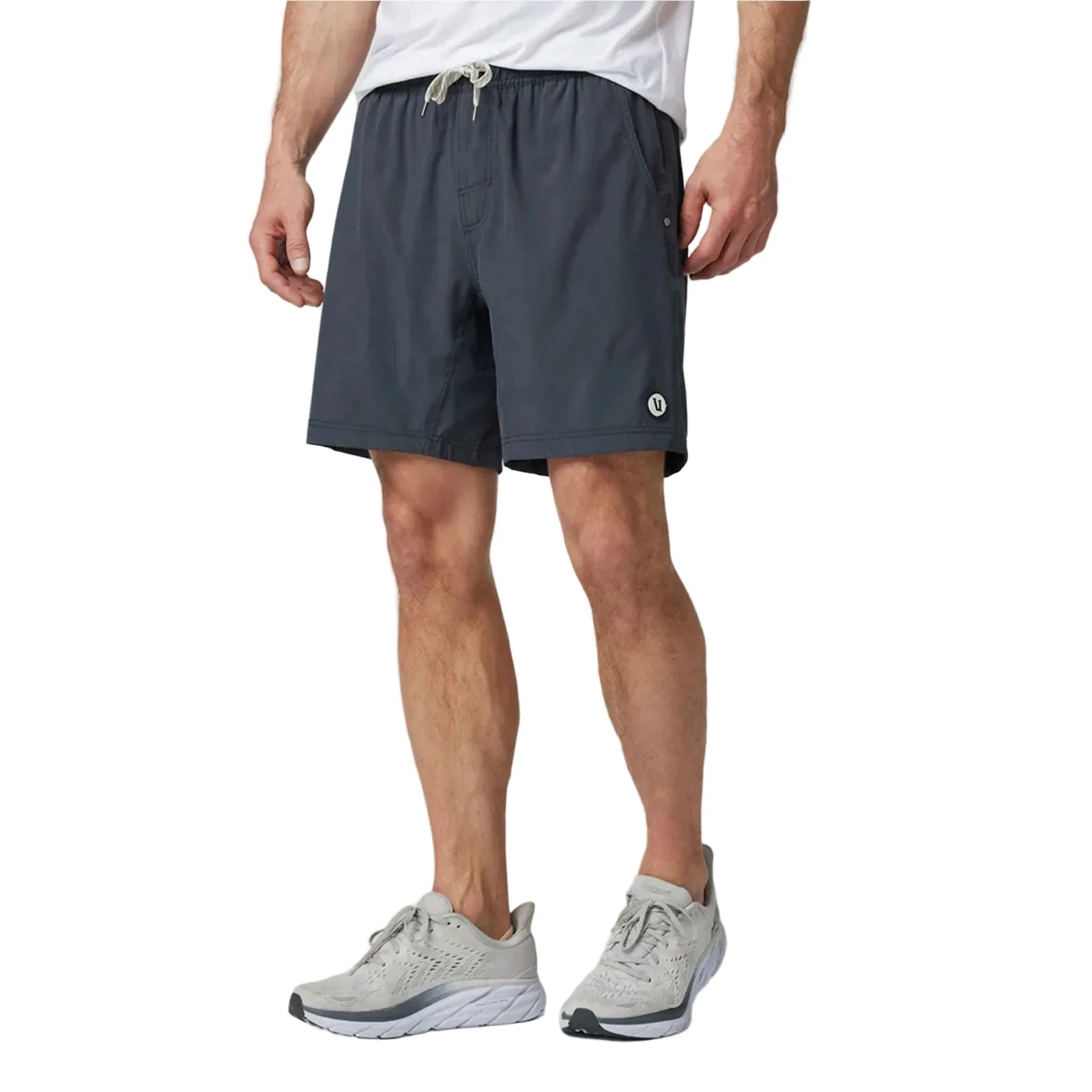 Vuori Kore 7" Lined Short (Men) - Charcoal - Image 2
