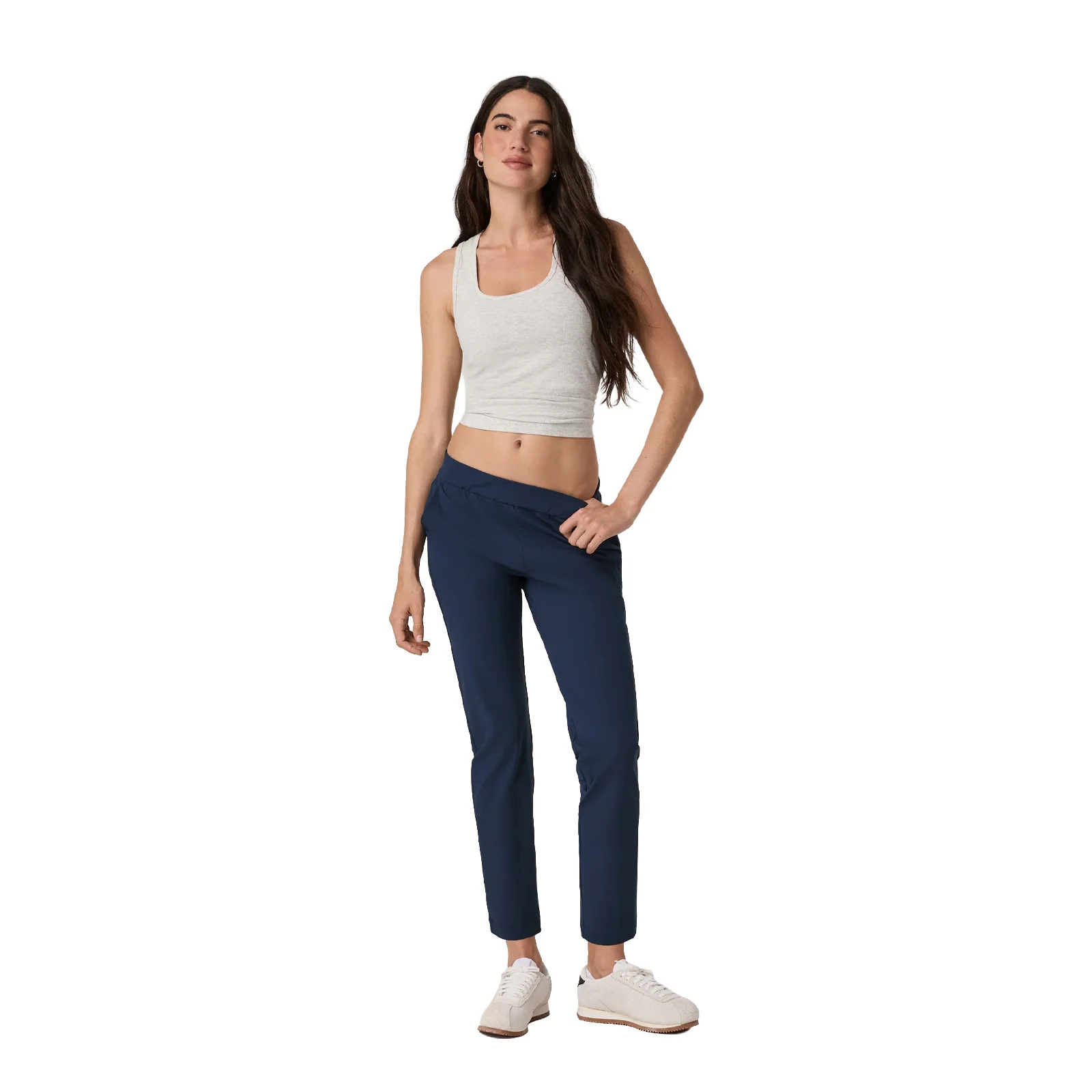 Vuori Miles Ankle Pant (Women) - Blue Coast - Image 4