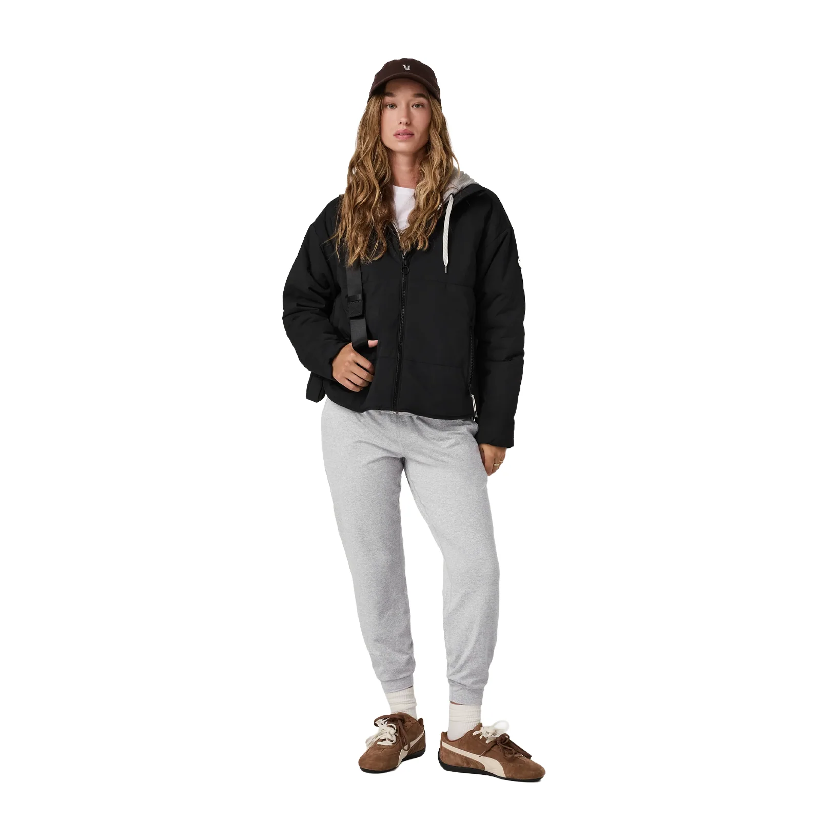 Vuori Performance Jogger (Women) - Pale Grey Heather - Image 6
