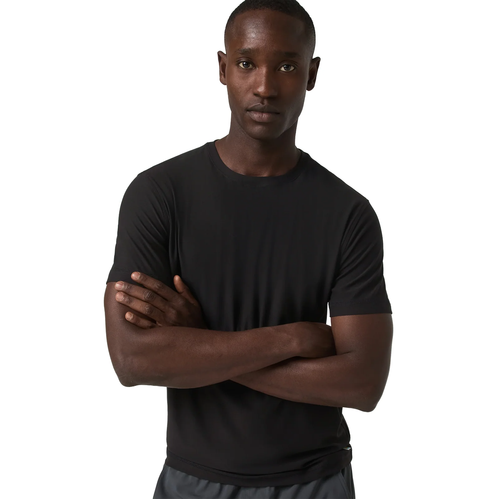 Vuori Strato Tech Tee (Men) - Black - Image 4