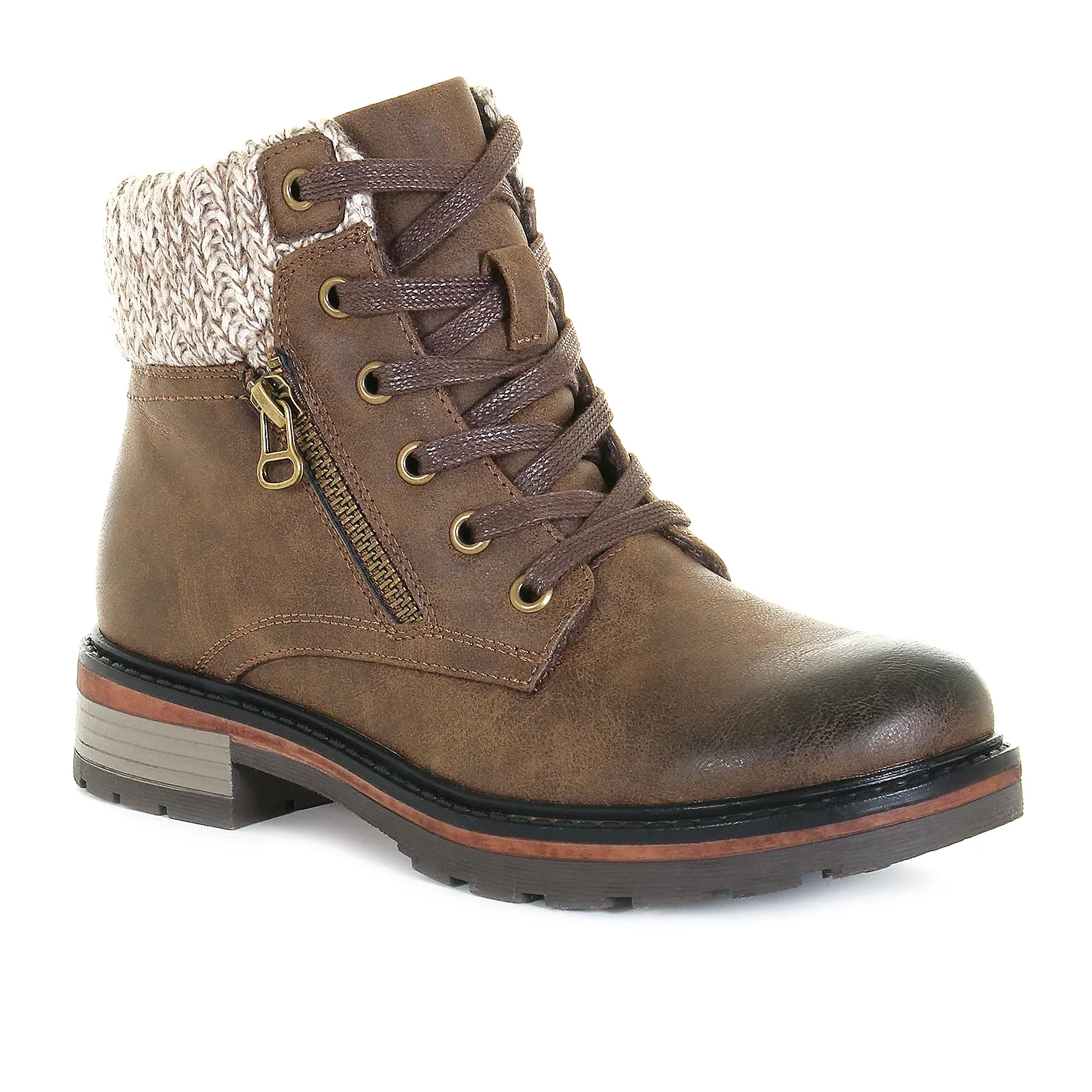 Wanderlust Amy Ankle Boot (Women) - Dark Tan - Image 3