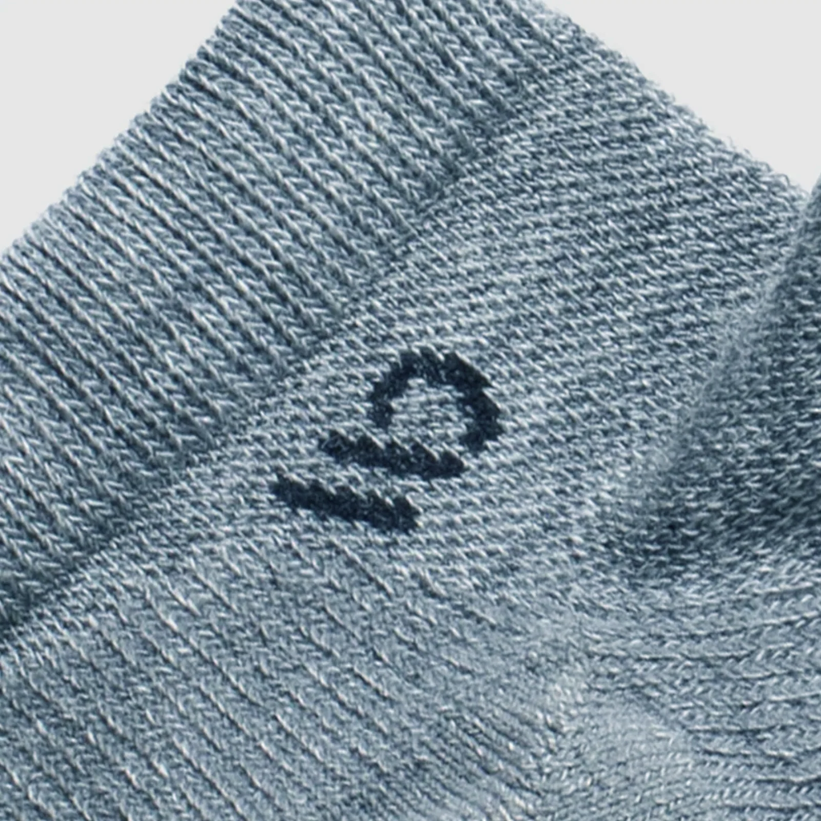 Wide Open Solid Cushioned No Show Sock (Men) - Light Grey - Image 5