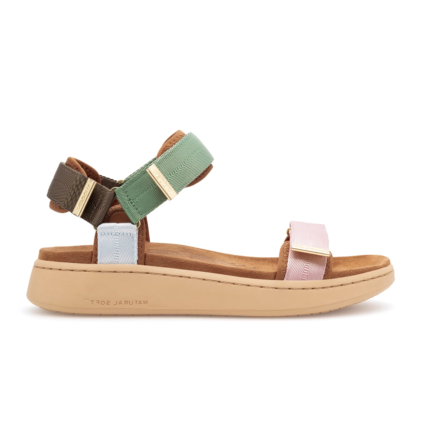 Woden Line Active Sandal (Women) - Algae Multi