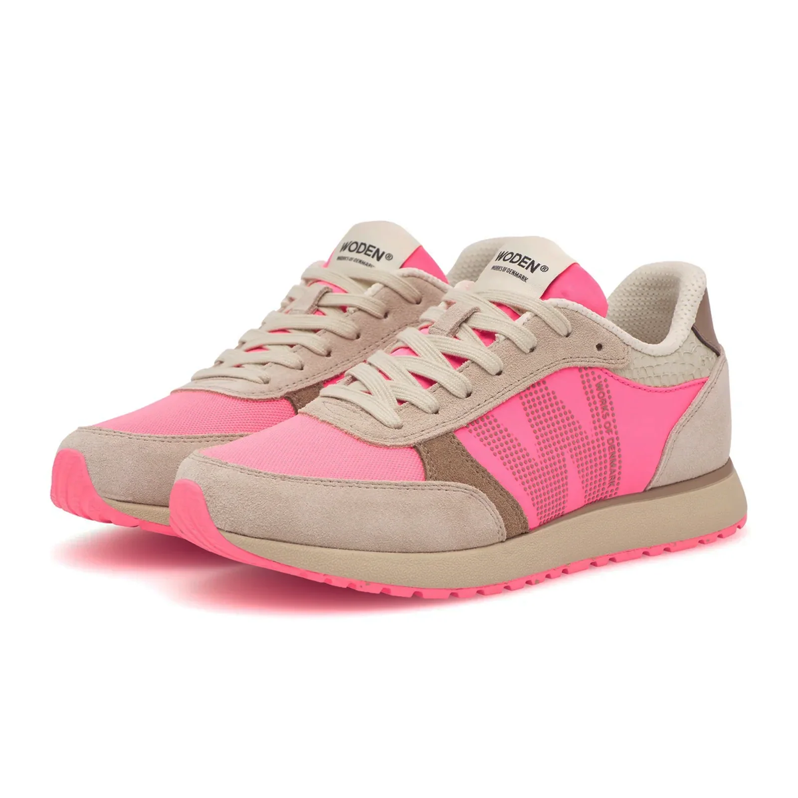Woden Ronja Tricolor Sneaker (Women) - Raspberry Multi - Image 2