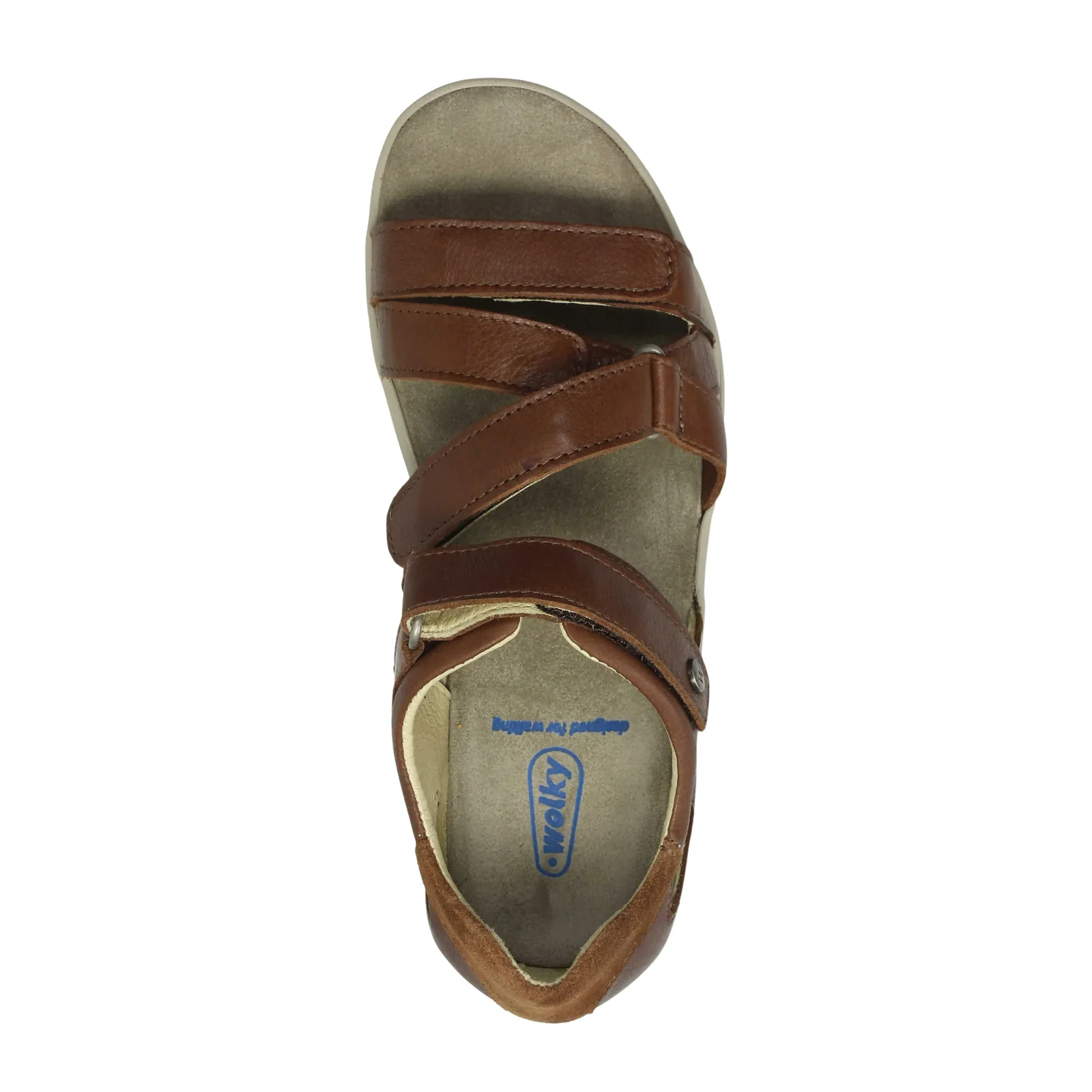 Wolky Desh Backstrap Sandal (Women) - Cognac - Image 5