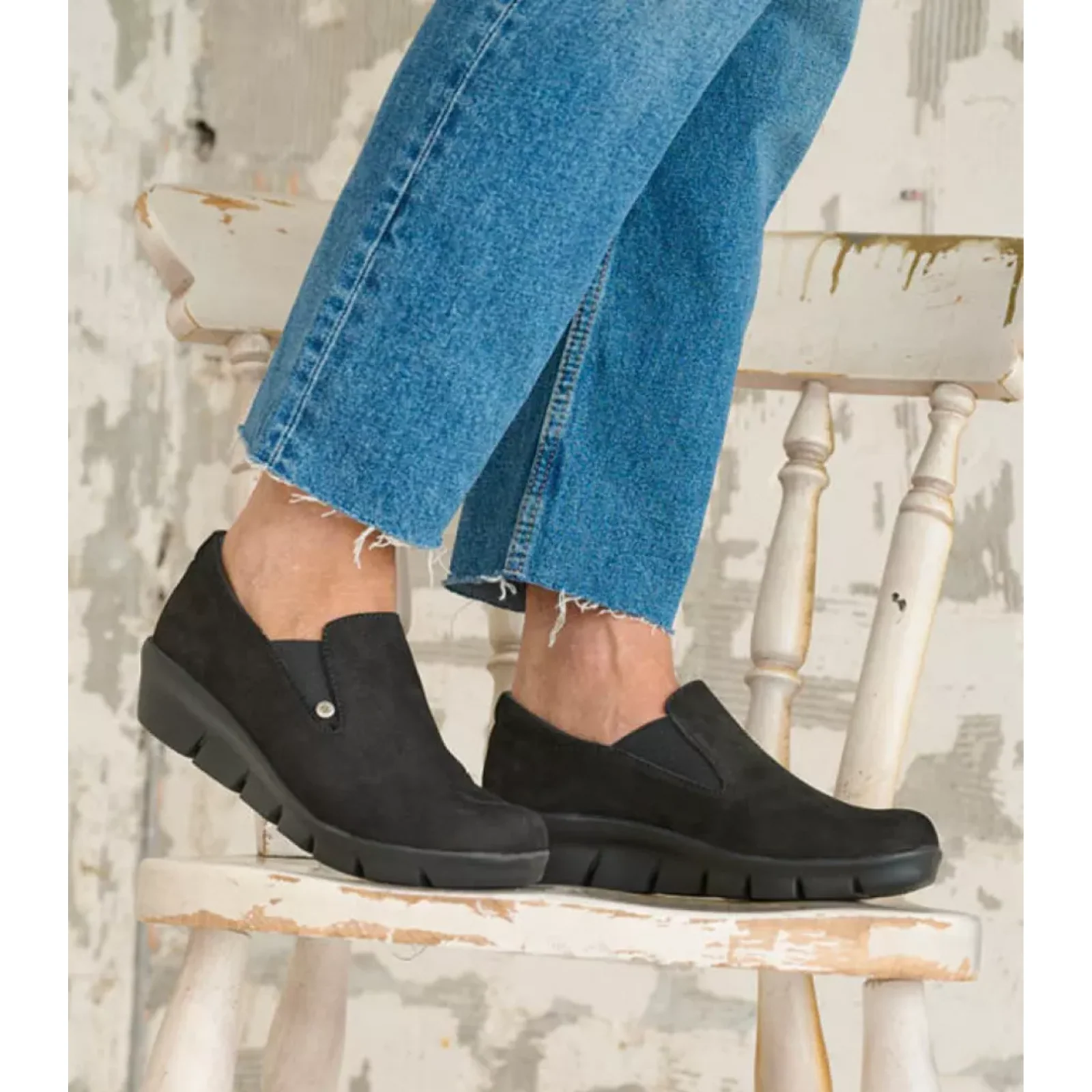 Wolky Mesita Slip On (Women) - Black - Image 5