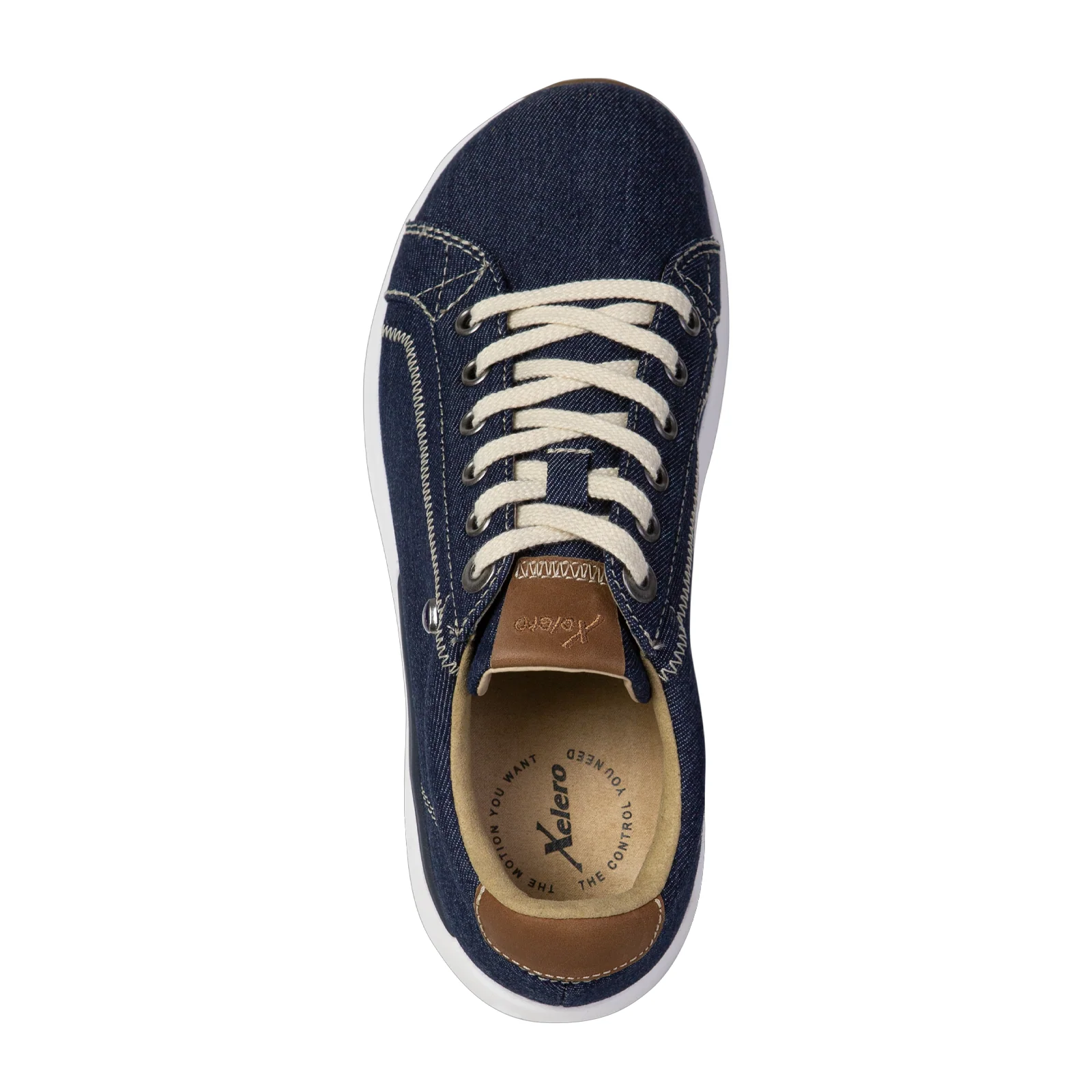 Xelero Heidi Walking Shoe (Women) - Navy Canvas - Image 5