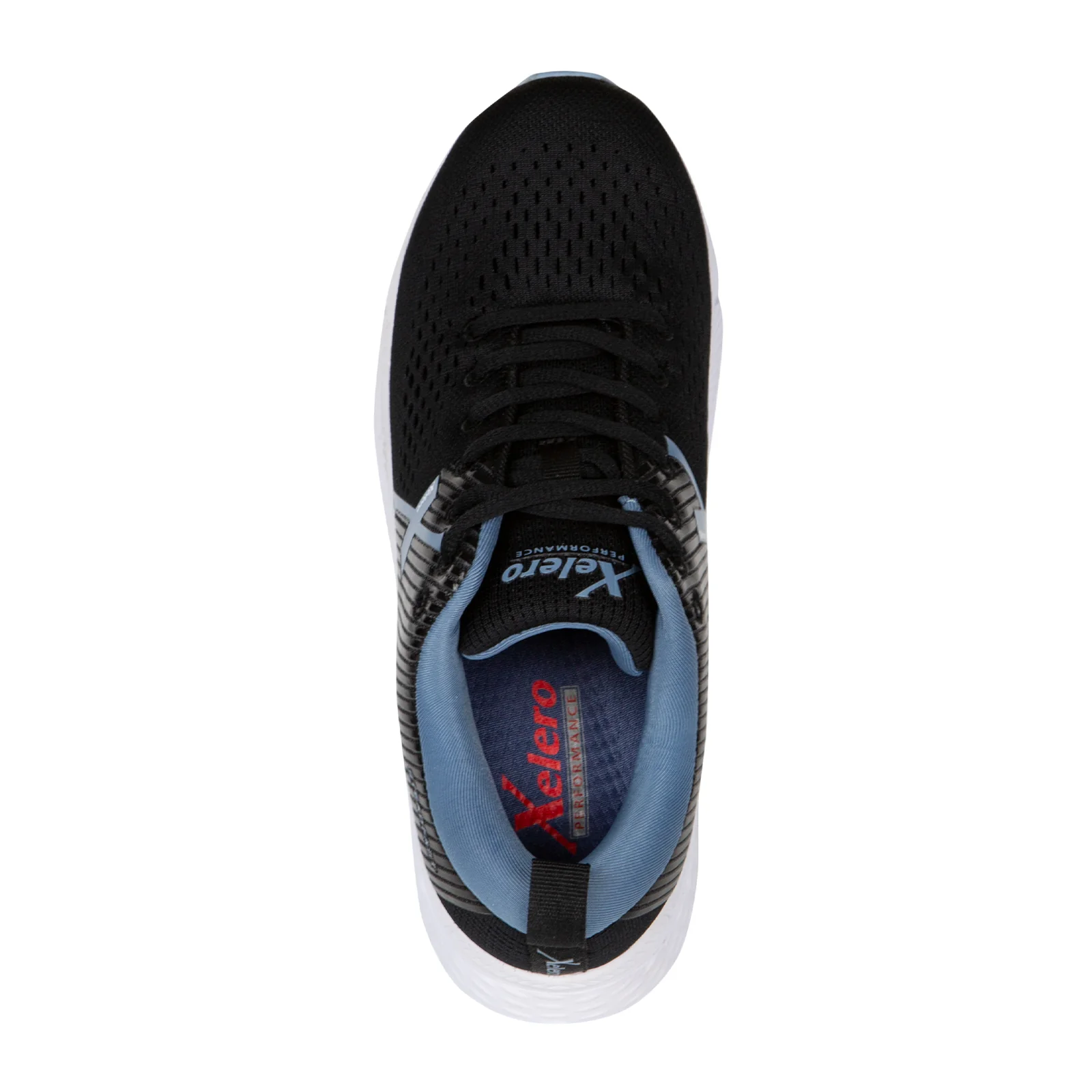 Xelero Steadfast Walking Shoe (Women) - Black/Periwinkle - Image 5